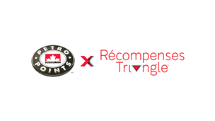 Une image des logos Petro-Points et Récompenses Triangle.