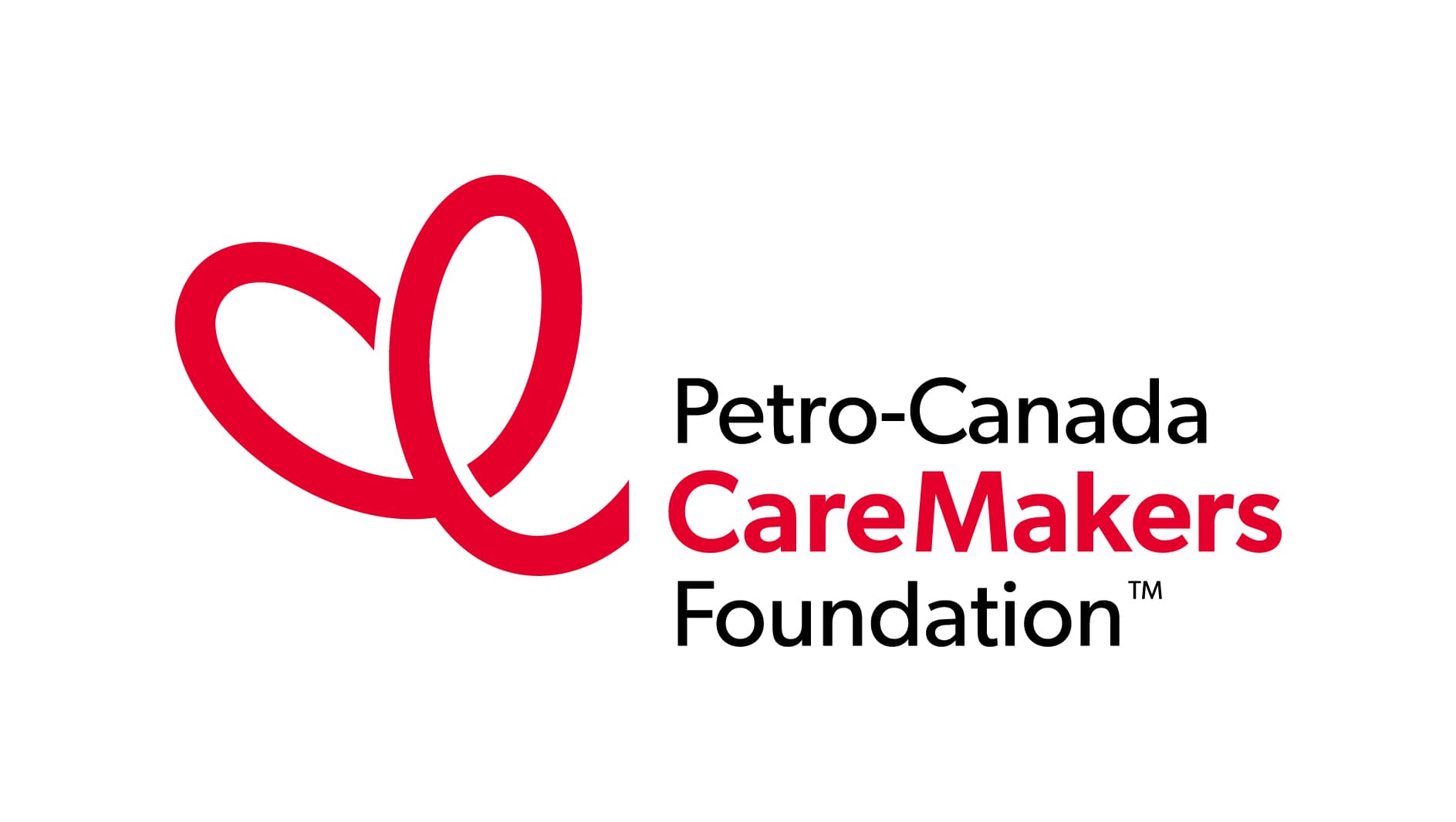 The Petro-Canada CareMakers Foundation logo, which is black and red with a symbol that looks like a heart.