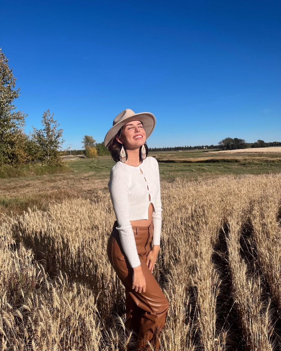 Kaylee Welsh, récipiendaire du prix Belcourt Brosseau Métis Awards et propriétaire de Connections Beadwork.