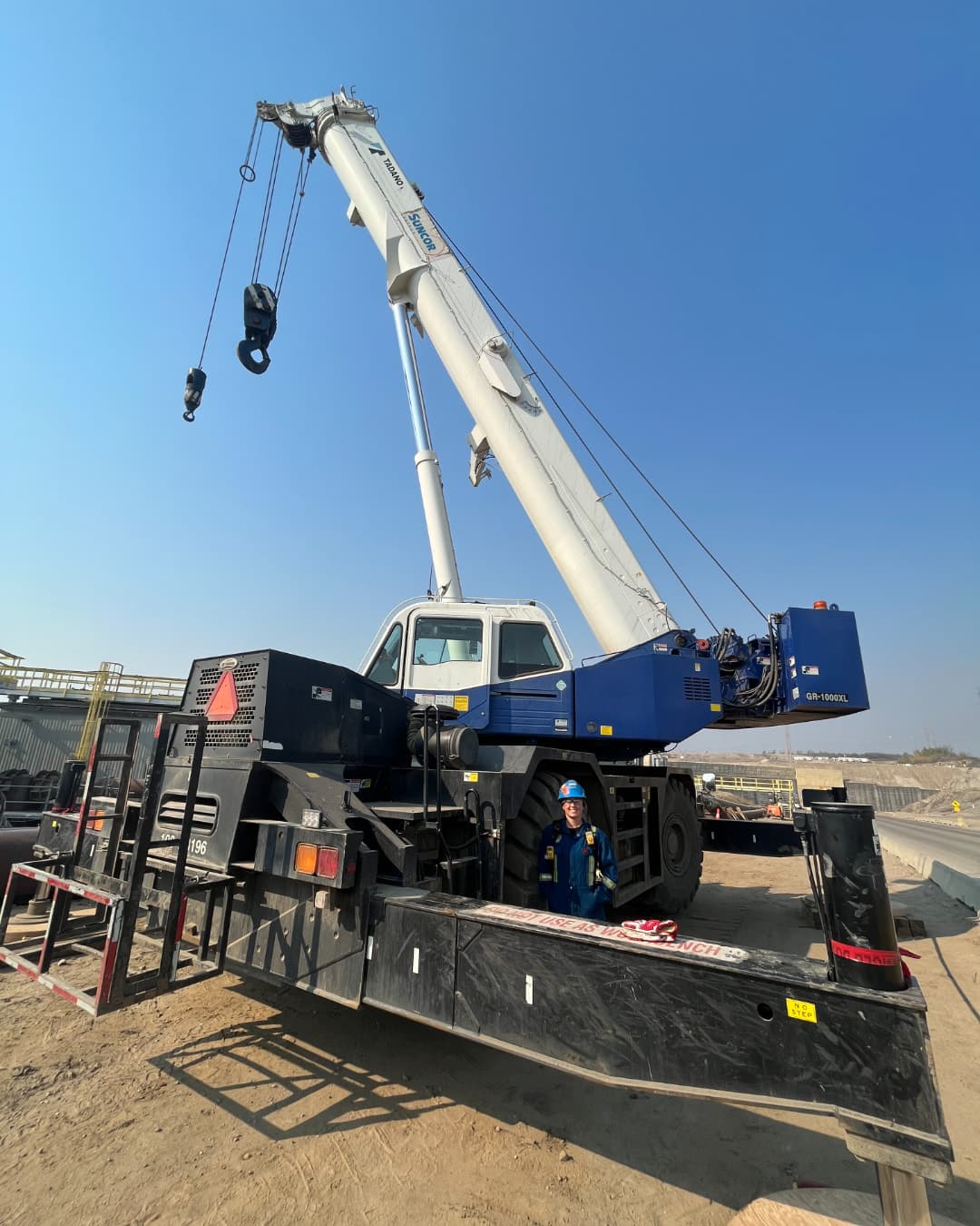 Operators Suncor Sharing the weight: a crane operator’s story | Suncor