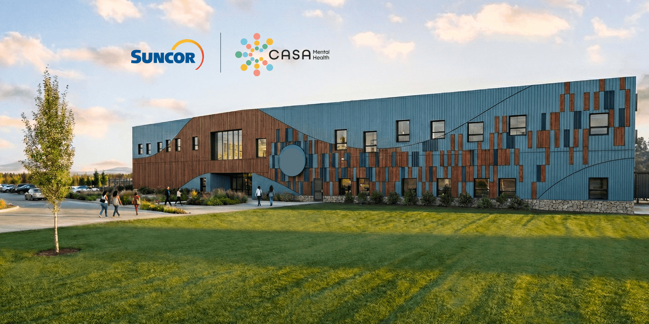 Rendering of the new CASA House youth mental health facility in Fort McMurray.