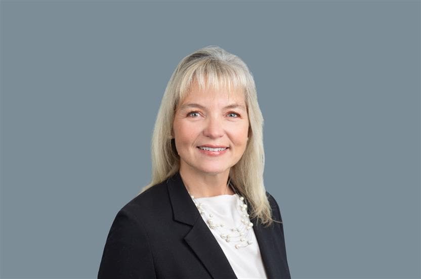 Professional headshot of Shelley Powell, Executive Vice President, Development and Projects, Suncor Energy