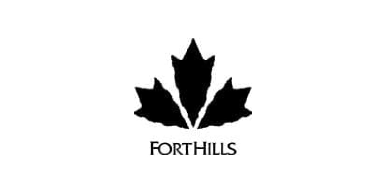 Fort Hills logo – one-colour black positive
