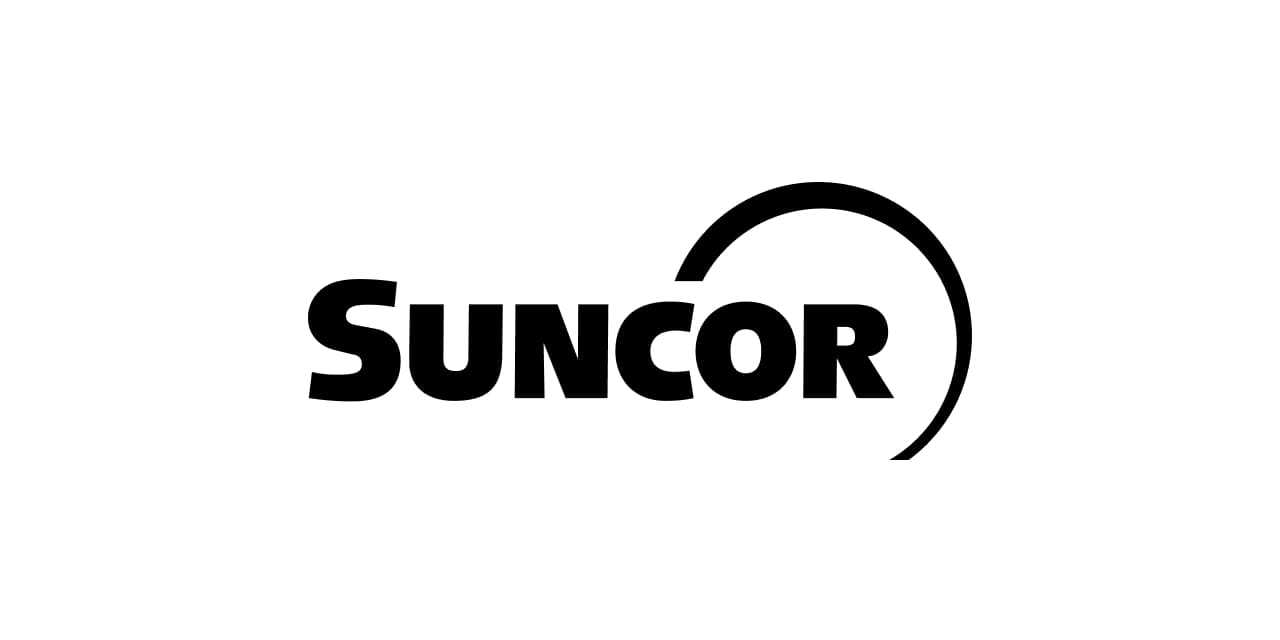 Suncor logo – one-colour black positive